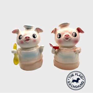 Vintage Commodore Pig Chef Shakets